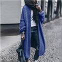 casual woolen sweater coat