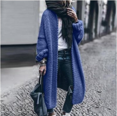 casual woolen sweater coat