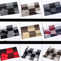 Men's scarf wool plaid scarf scarf winter scarf processing wholesale gift ladies knitting stitching