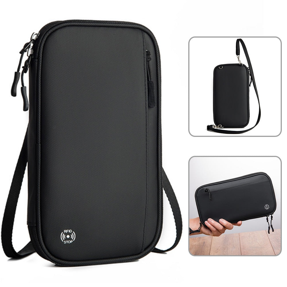 Multifunctional Brush Dustproof Passport Bag