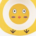 Children bowl Feeding Dishes Baby Plate Animal Creative Dinnerware Bamboo Fiber Children Plate Cartoon Dishesd Kids Tableware