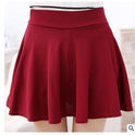 Spring and summer new Korean version of the high waist pettiskirt sun skirt anti-light safety half-length skirt explosion