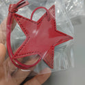 Leather Five-pointed Star Keychain Pendant Bag Ornament