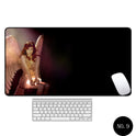 Angel Pattern Large Office Non-Slip Mouse Pad