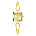 High-grade Simple Small Square Plate Alloy Bracelet Watch Antique Style