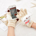 Student cotton touch screen gloves