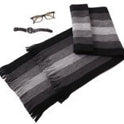 Imitated cashmere color matching casual men's thick scarf