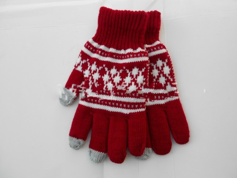 Touch screen gloves thick brushed warm touch screen gloves