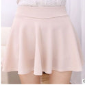 Spring and summer new Korean version of the high waist pettiskirt sun skirt anti-light safety half-length skirt explosion