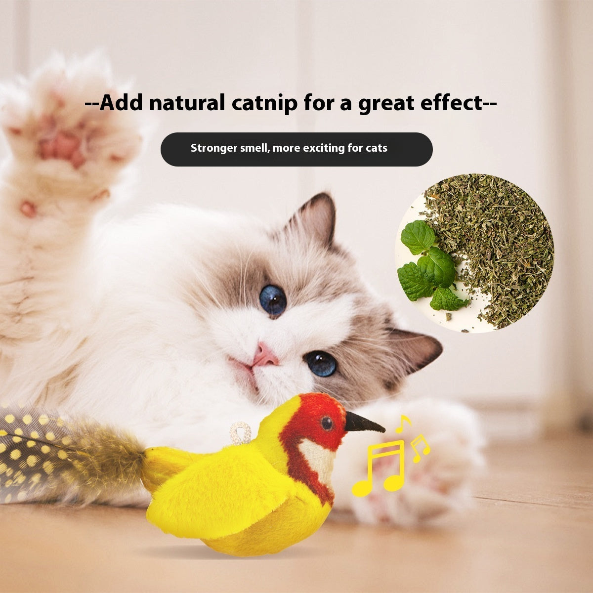 New Called Bird Simulation Cat Toy