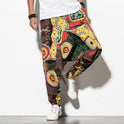 Summer Chinese Wind Bundle Foot Pants For Men Fattening