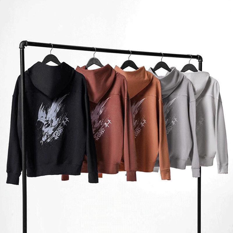 Men's Hoodie Loose Fashionable Hooded Fashionable All-match Sports Pullover