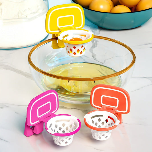 Cross-border New Basketball Circle Egg White Separator Kitchen Manual Gadget