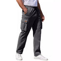 New Men's Leisure Cargo Drawstring Pants