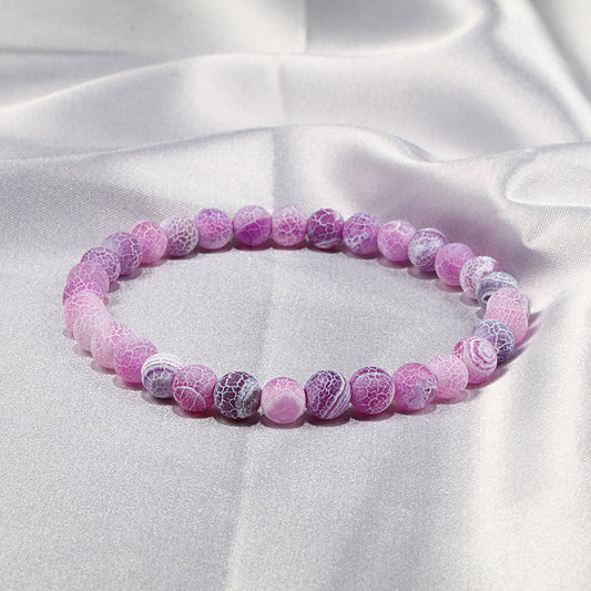 Frosted Weathering Yoga Energy Bracelet