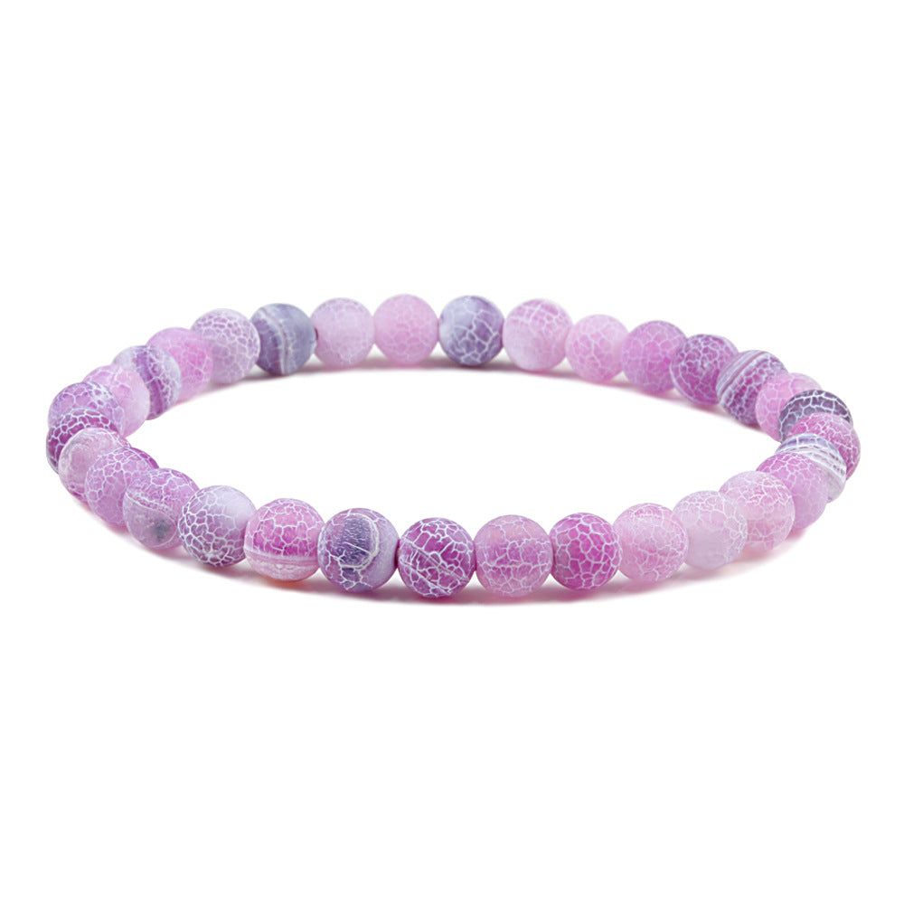 Frosted Weathering Yoga Energy Bracelet