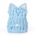 Cute Cat Ears Hair-Drying Towel Bath