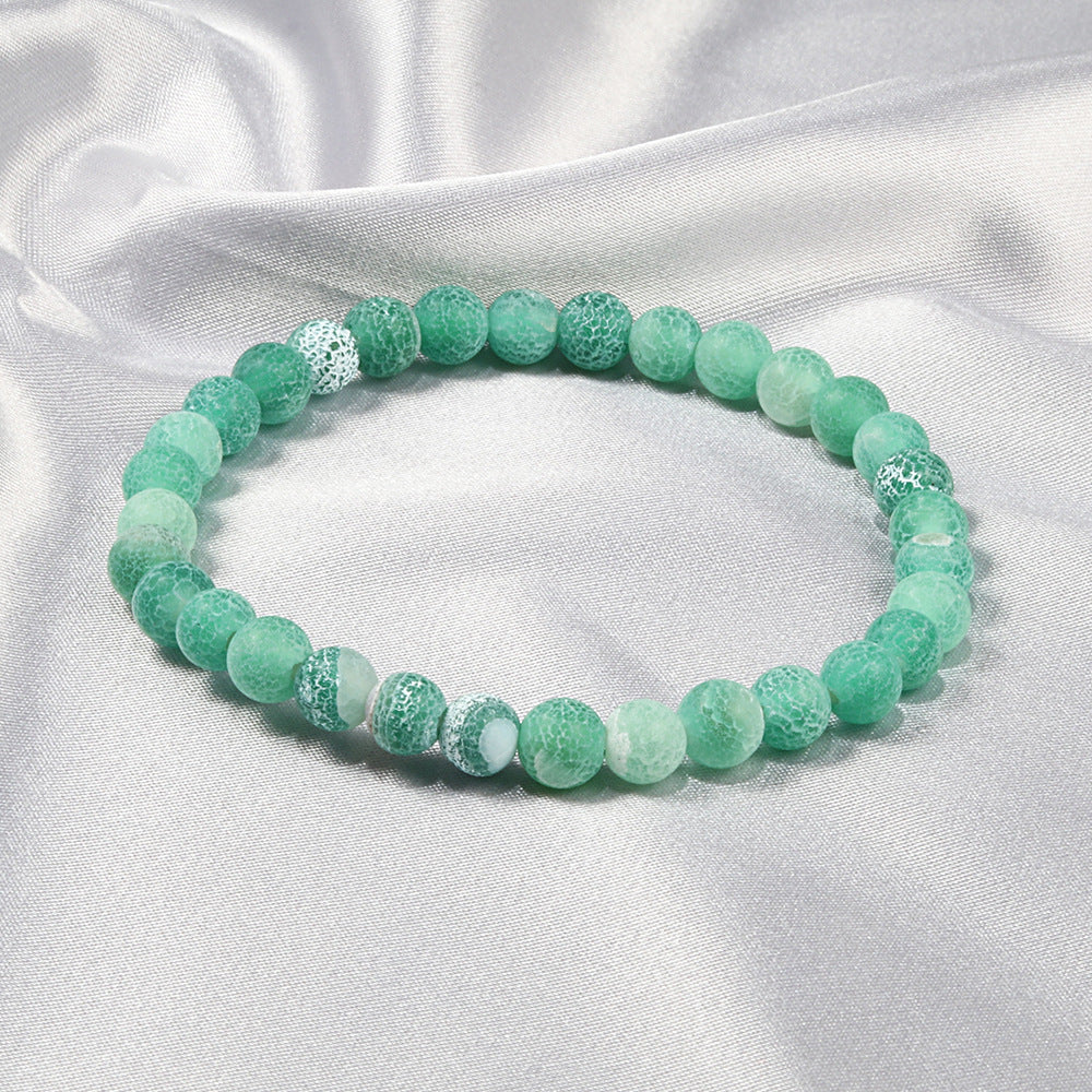 Frosted Weathering Yoga Energy Bracelet