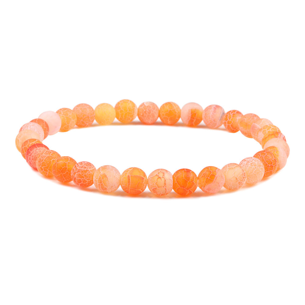 Frosted Weathering Yoga Energy Bracelet