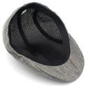 Breathable outdoor retro peaked cap mesh beret