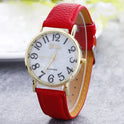 Marble Belt Watch Fashion Geneva Watch  Shell Face Casual Watch For Men And Women