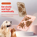 Silicone Pet Licking Mat Suction Cup Anti-choke Slow Food Placemat