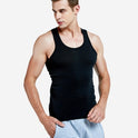 Men's Vest Cotton Slim Fit Sports Bottoming Shirt Breathable Stretch Underwear