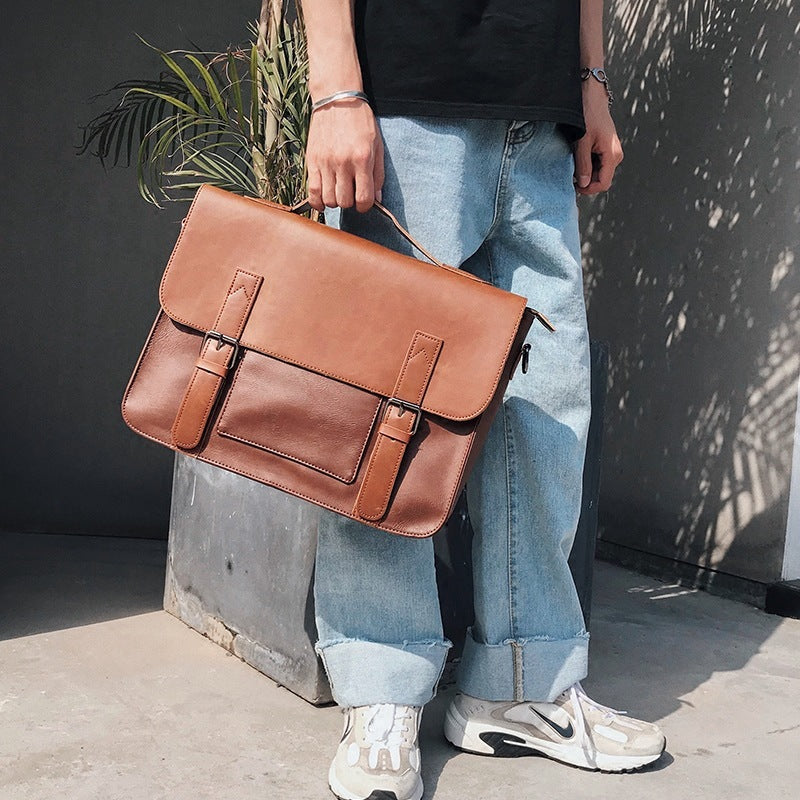 Men's casual shoulder bag