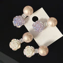 Fantasy Mermaid Flower Pearl Barrettes