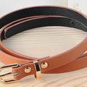 Ladies PU leather belt