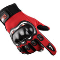 Protective shell motorcycle gloves