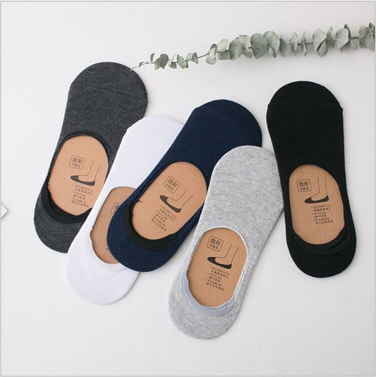 Men's Low-cut Invisible Silicone Non-slip Socks