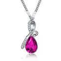 Drop Crystal Necklace