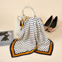 Ladies multifunctional polka dot scarf