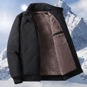 Autumn And Winter Fleece Lined Coat Men