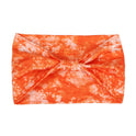 European And American New Tie-dye Sports Sweat-absorbent Hair Band Women's Super Wide Headscarf