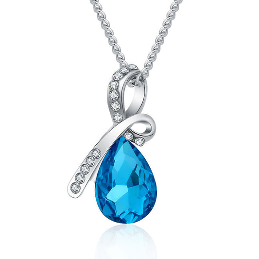 Drop Crystal Necklace