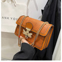 Fashionable Stylish Chain Shoulder Trendy Retro Messenger Bag