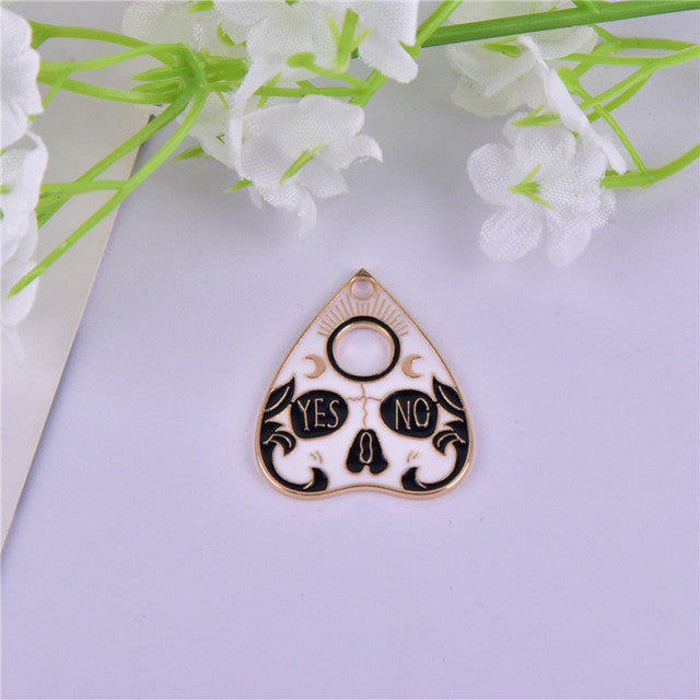 Cat Sun Eye Oil Dripping Alloy Ornament Pendant