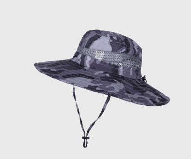 Outdoor Casual Mesh Breathable Bucket Hat