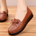 Breathable Non-slip Soft Bottom Vintage Leather Shoes