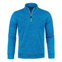 Autumn And Winter Men's Neckline Zipper Sweater