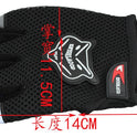 Mesh Bike Half Finger Gloves AliExpress Fox Head Riding Gloves