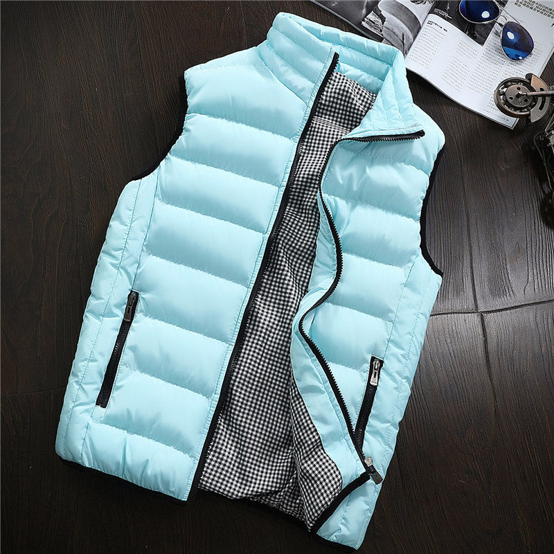 Down cotton vest