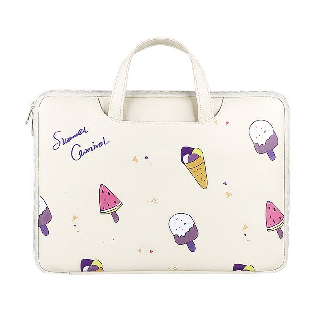 Cartoon fruit laptop bag