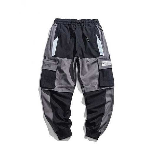 Autumn overalls men's tide brand hip-hop beam pants