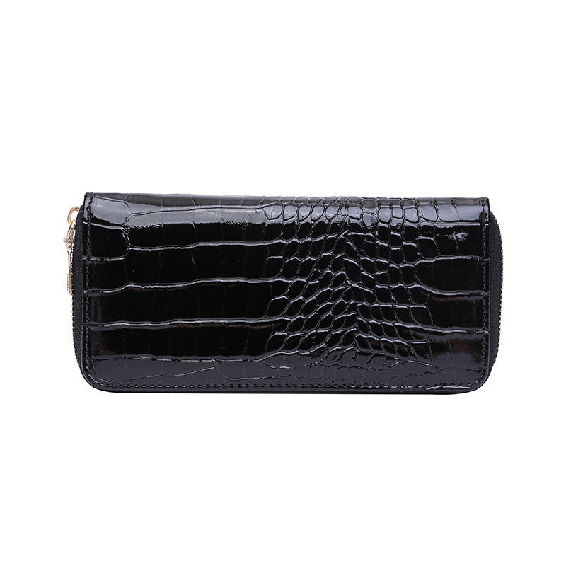 Long lady zipper clutch