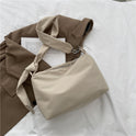 Minority All-match Elegant Campus Canvas Women's Shoulder Bag