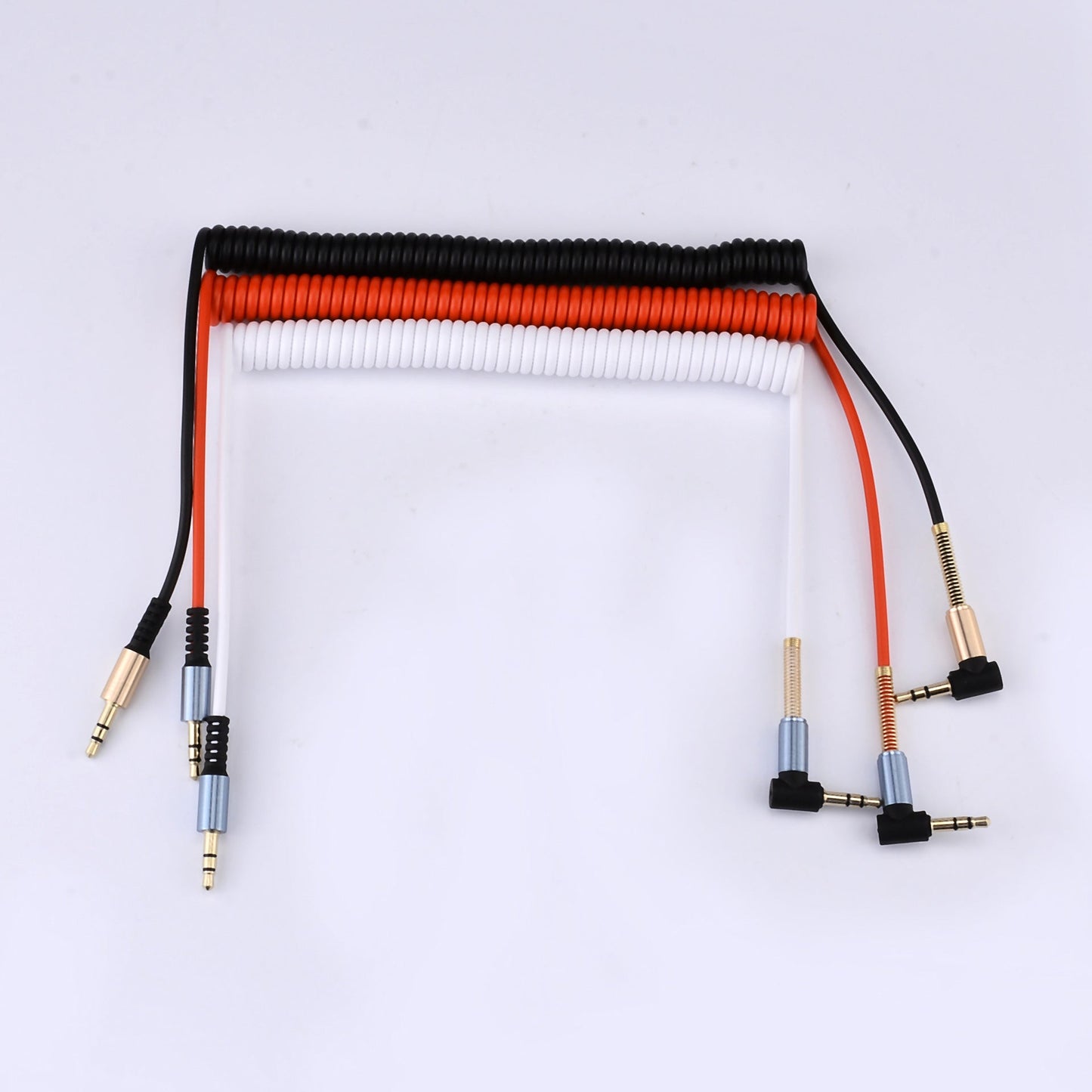 Elbow spring 3.5mm audio cable