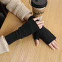 Thermal Gloves Women's Self-heating Dralon Fingerless Gloves